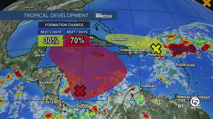 WPTV First Alert Weather tropical forecast, evening Nov. 1