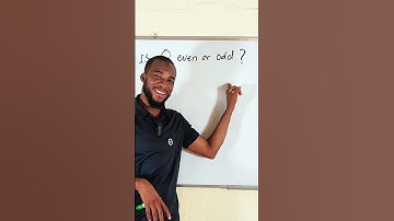 Is 0 een even of oneven getal?