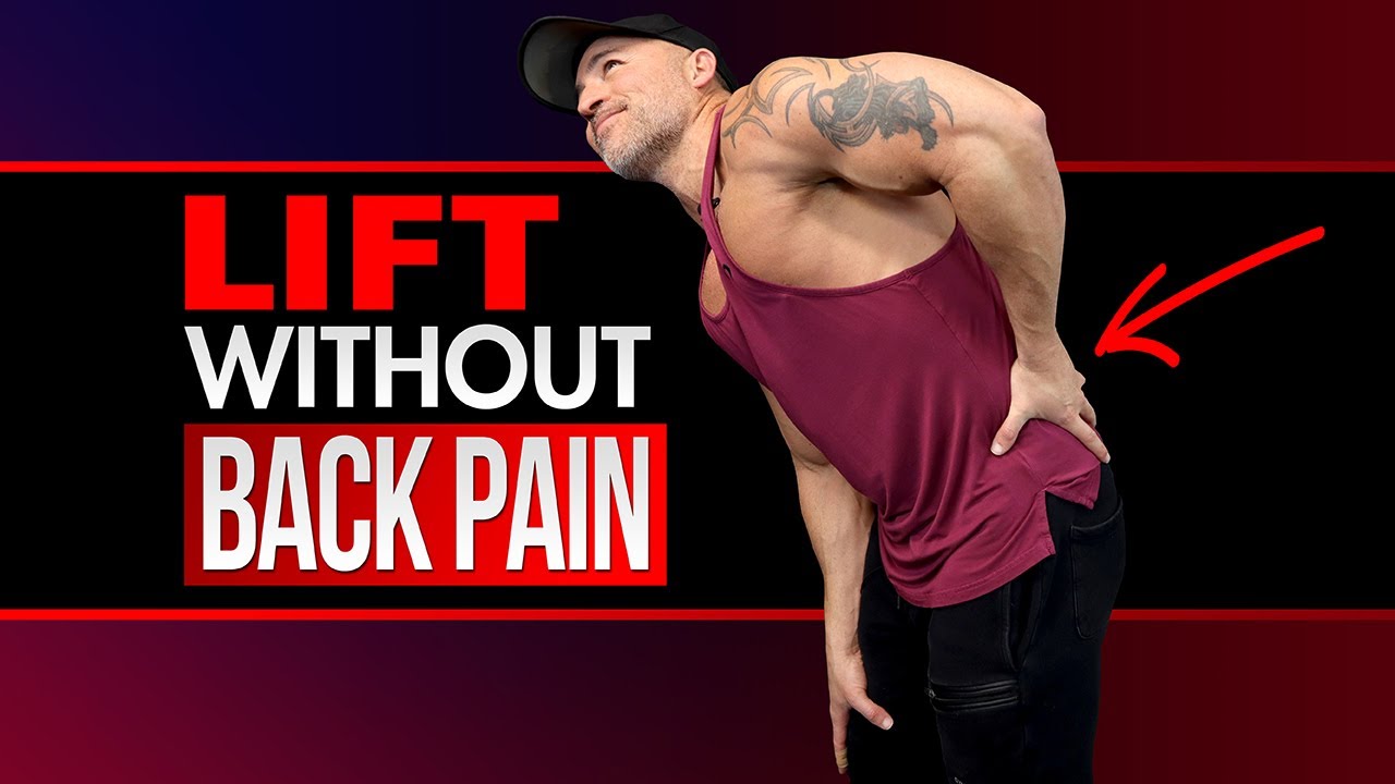 How To Lift Weights WITHOUT Hurting Your Back YouTube