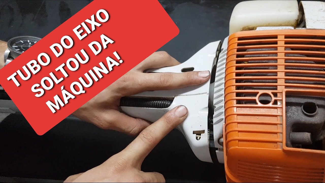 VEJA O PORQUE parou de girar a lâmina ou nylon da rocadeira STIHL FS 300  /FS 350 /FS 380