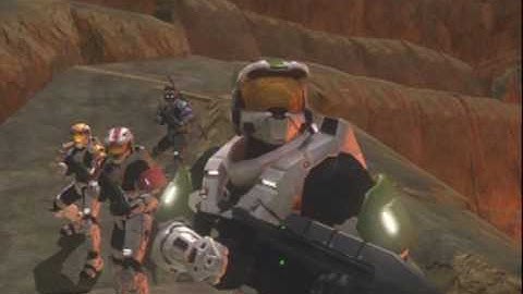 Monty python and the Holy Grail machinima (The Bridge of Death scene)