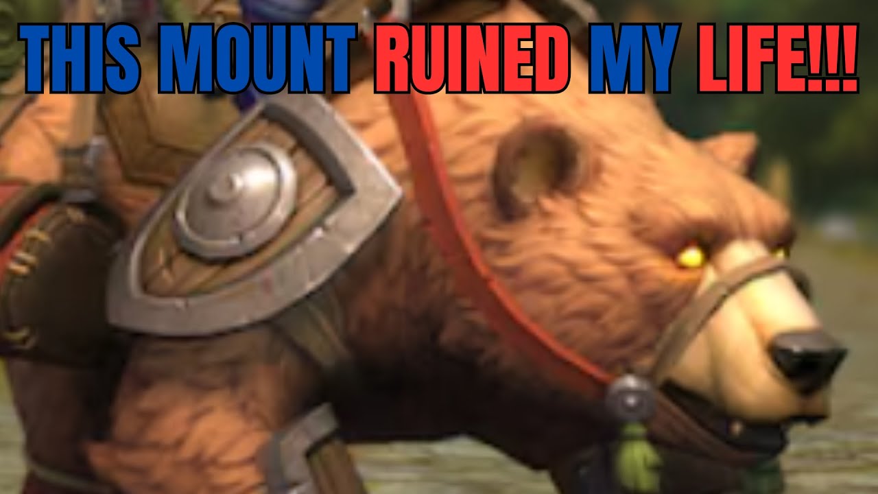 This Blizzard Store World of Warcraft Mount RUINED MY LIFE!!!