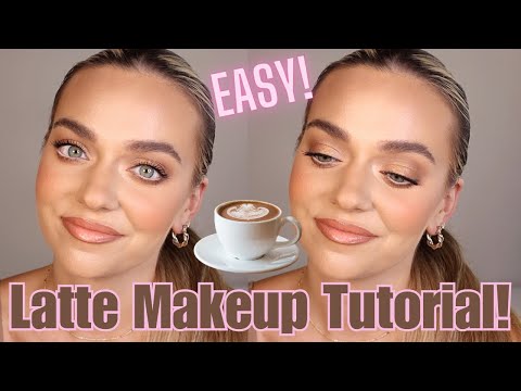 Latte Trend Makeup Tutorial For Beginners! Step By Step!