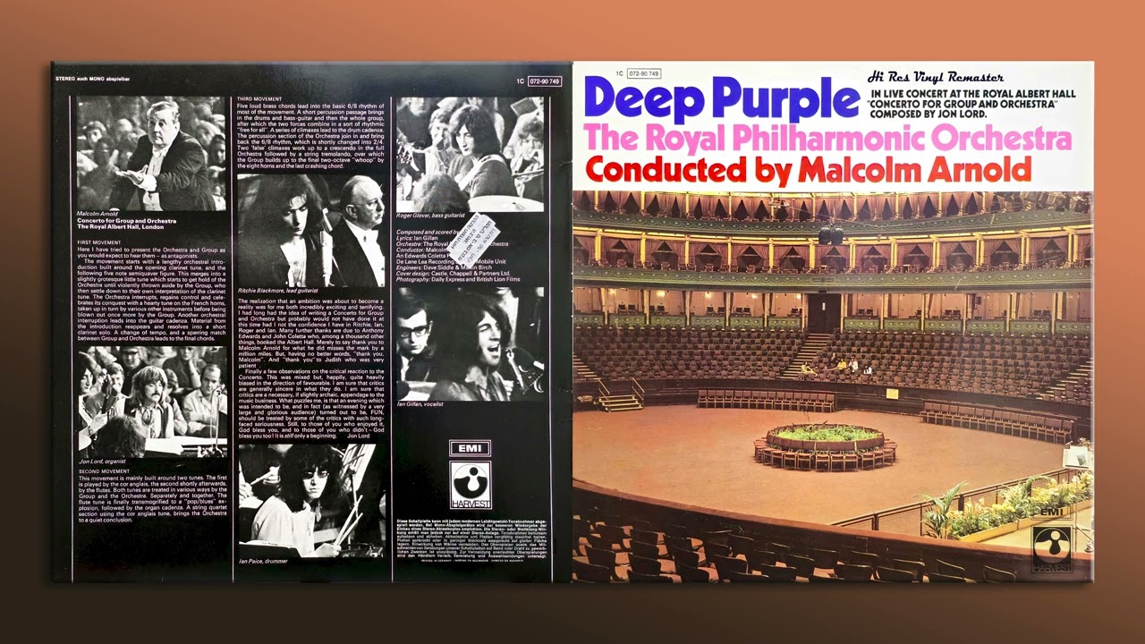 Deep Purple - Third Movement: Vivace - Presto - HiRes Vinyl