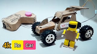 How to make Rc car with cardboard #rccar   #diy