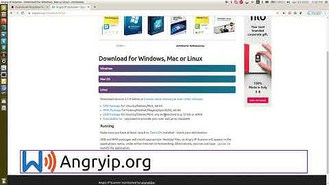 Find the Raspberry pi IP address with Angry IP Scanner