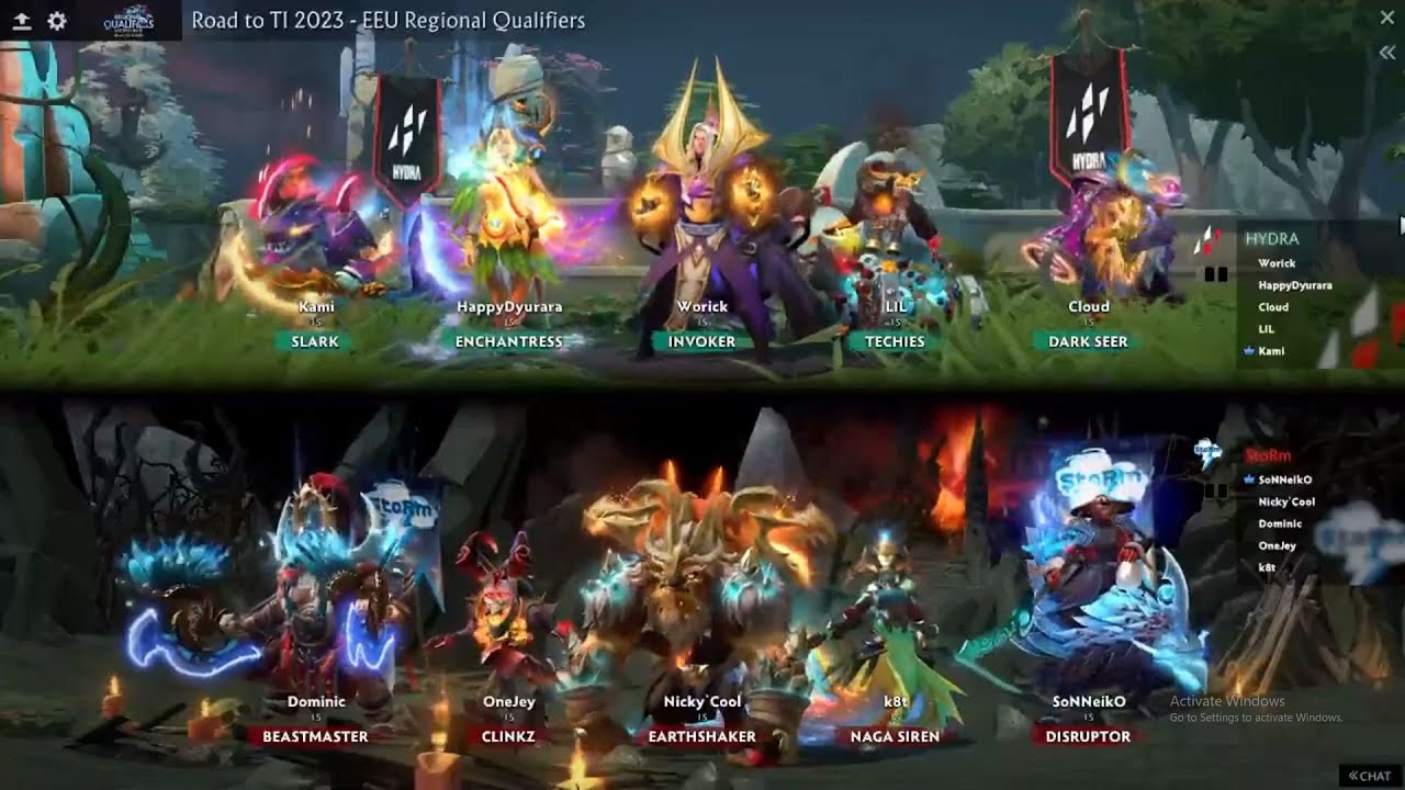 The International 2023 | Eastern Europe Qualifier | StoRm vs HYDRA - Game 1