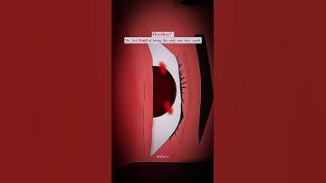 Heartless?🖤 No.😶  #life #animation