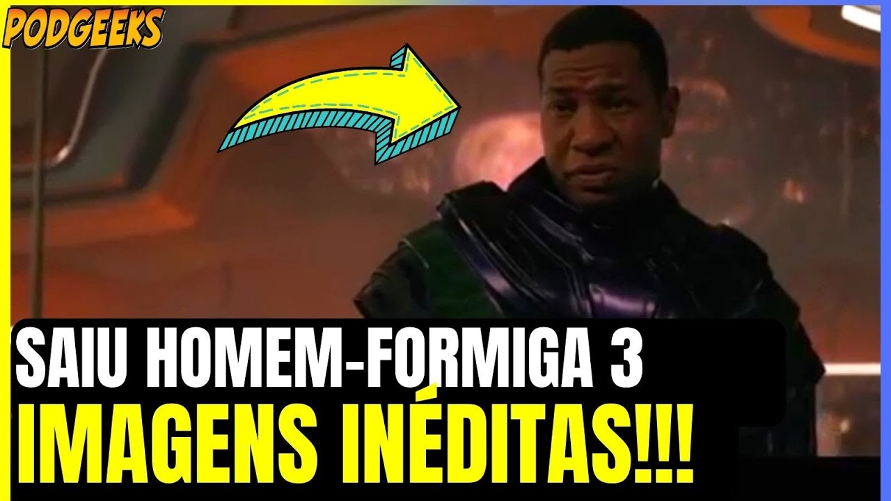 LIVE! ESPERANDO O TRAILER FINAL DE HOMEM-FORMIGA 3 QUANTUMANIA! IMAGENS  INÉDITAS DO KANG? 