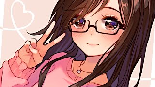 【Speedpaint】 Pink Peace (Hyan Timelapse #380)
