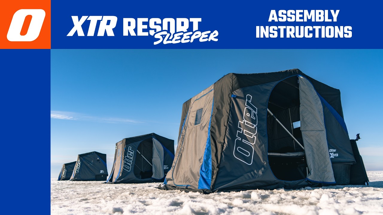 Otter XTR Resort Sleeper Assembly Instructions - YouTube