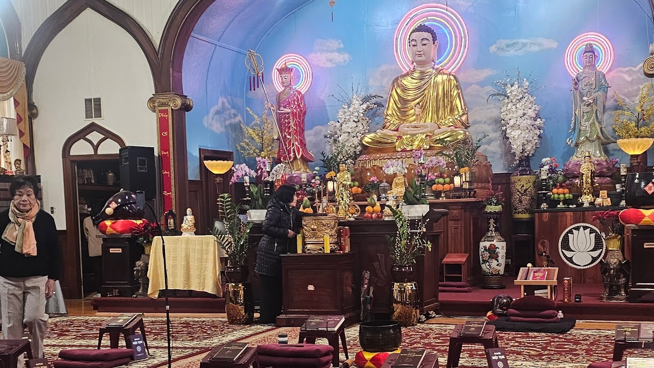 Lễ Tụng Kinh Chùa Pháp Hoa Vernon Connecticut