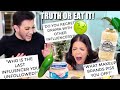 TRUTH OR EAT IT with Manny mua | WE TELL ALL.