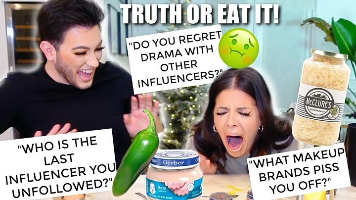 TRUTH OR EAT IT with Manny mua | WE TELL ALL.