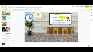 How to submit a Google Slides assignment