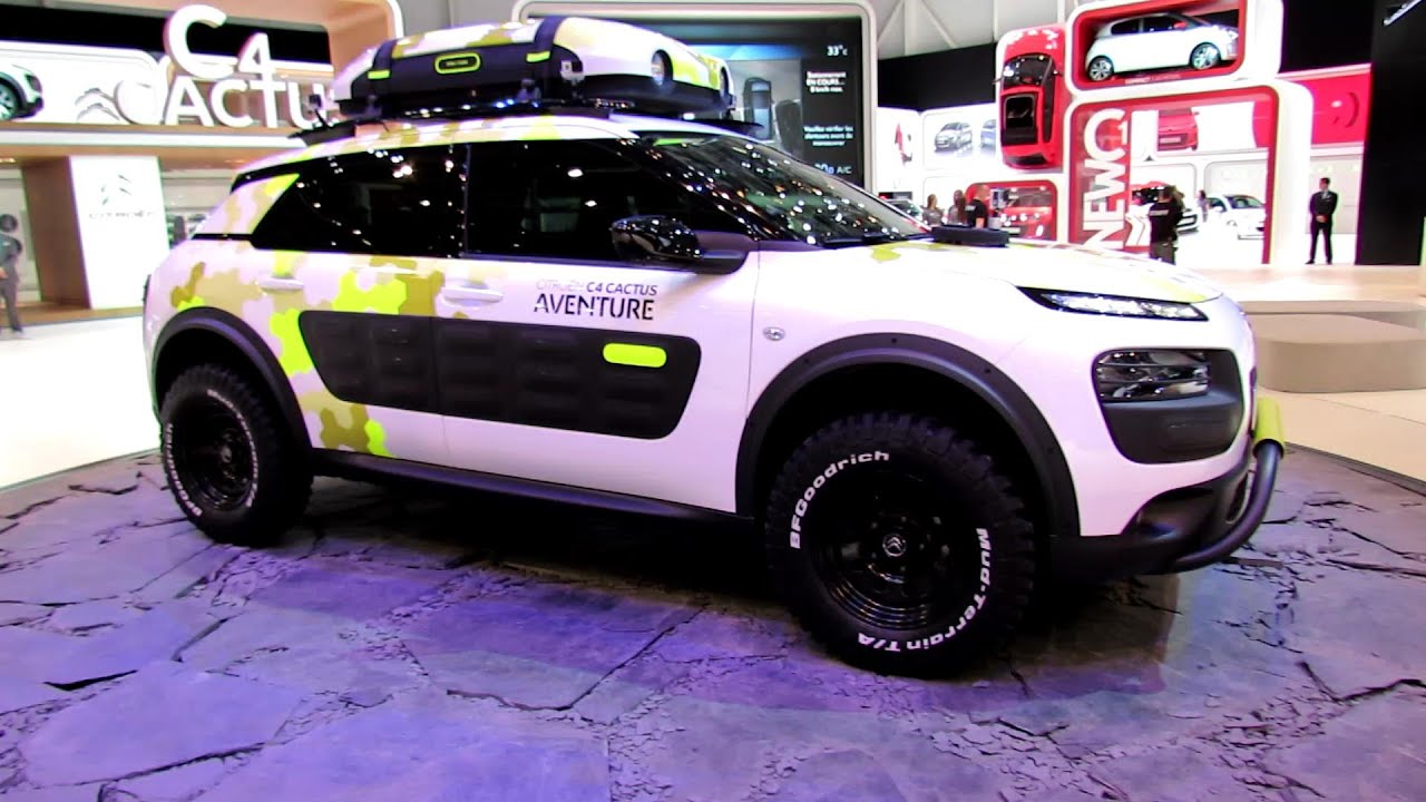 2015 Citroen C4 Cactus Aventure Concept - Exterior Walkaround - Debut at 2014 Geneva Motor Show