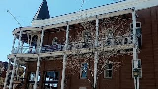 Walking Flagstaff Arizona. West Route 66, Beaver Street, Leroux Street, Aspen Ave