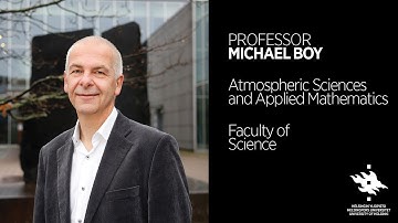 Michael Boy: Atmospheric aerosols affect weather, climate and health | University of Helsinki