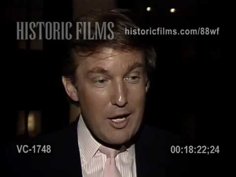 DONALD TRUMP MAKES LIST OF TOP 10 EGOMANIACS IN 1988 INTERVIEW
