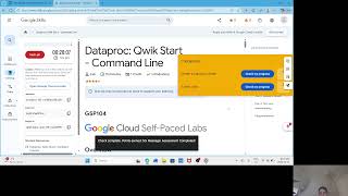 Activity5 - P2 Dataproc Qwik Start Command Line