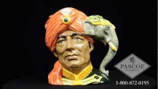 Royal Doulton Character Jug- Elephant Trainer Large D6841
