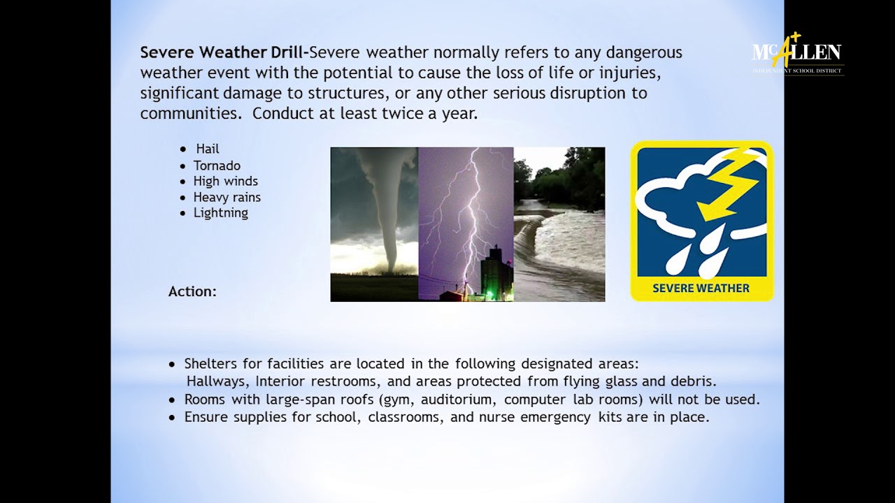 McAllen ISD training video for new employees/substitutes YouTube