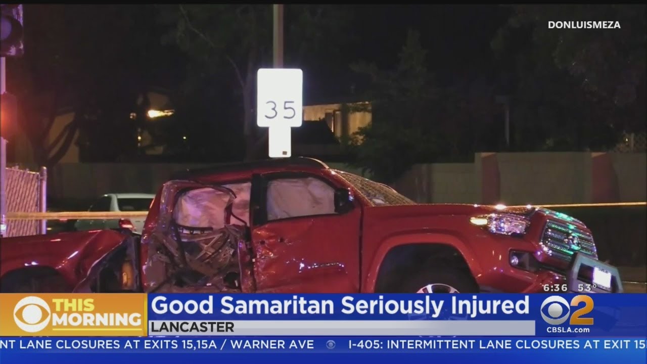 Good Samaritan Seriously Hurt While Trying To Help Motorcyclist In ...