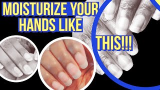 Moisturize hands 2022 | Moisturize hands overnight routine | Moisturize hands at home nail growth