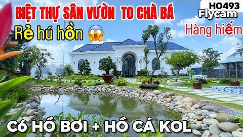 [Đã bay] HIẾM đến KHÓ TIN Bán Biệt Thự Sân Vườn rẻ hú hồn, nhanh mới kịp | Nhà vườn 365 | H0493