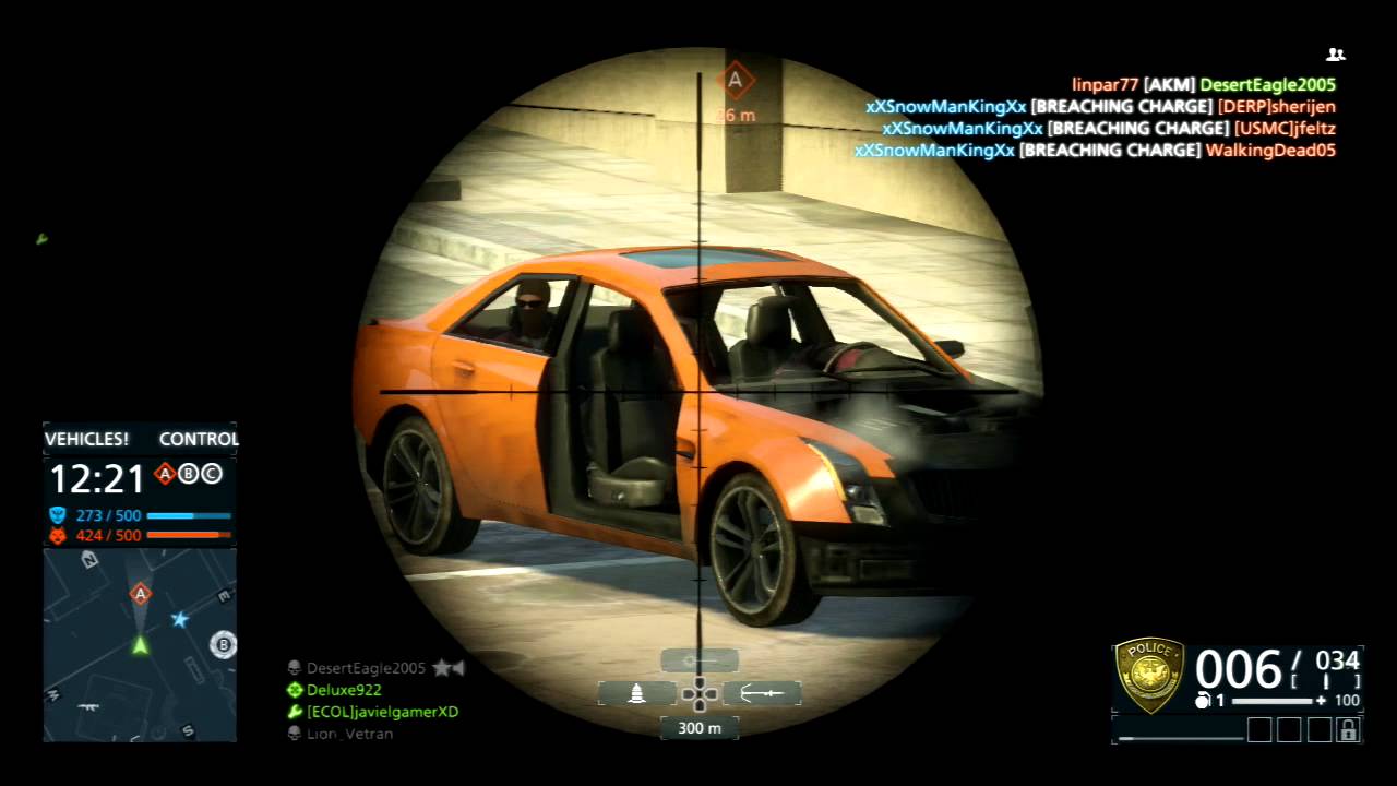 Battlefield Hardline Sniping Motage Sneak Peek!