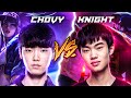 CHOVY vs KNIGHT in Korean SoloQ... *BATTLE of the GODS*