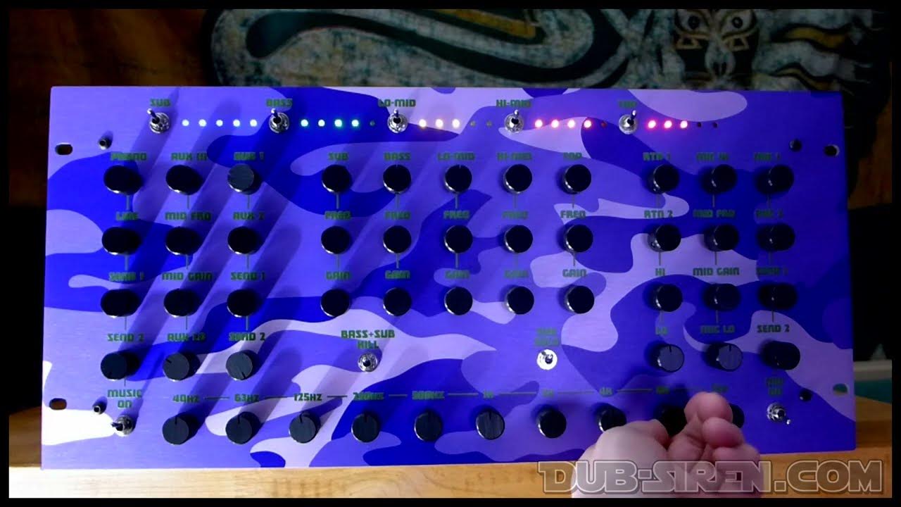 5Way Reggae PreAmp Demo [RAS5500] Purple Camo YouTube