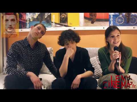 #Berlinale - Synonymes - Rencontre avec Louise Chevillotte, Quentin Dolmaire et Tom Mercier