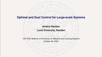 Optimal and Dual Control for Large-scale Systems