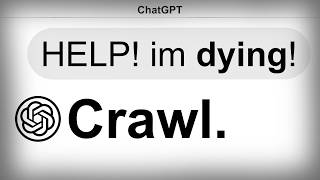 chatgpt tries saving my life with ONE WORD responses