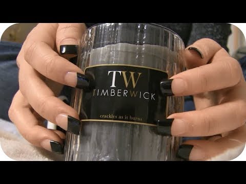 ASMR Tapping Textured Candle Jar - Long Nails - No Talking