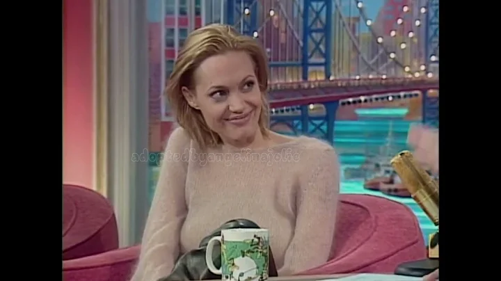 Angelina Jolie at the Rosie O'donnell Show [1999]
