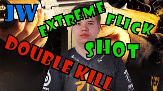 JW Insane Flick Shot and Double Kill