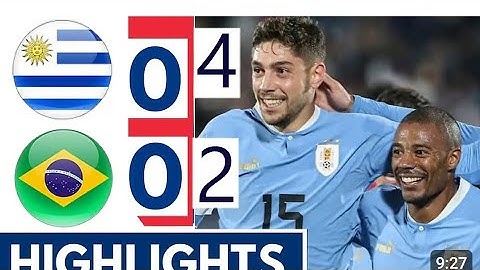 Uruguay vs Brazil (4)0-0(2) penalty shootout(Copa America 2024)highlighti