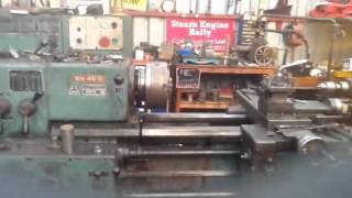 The building of the 9 Burrell traction engine,
