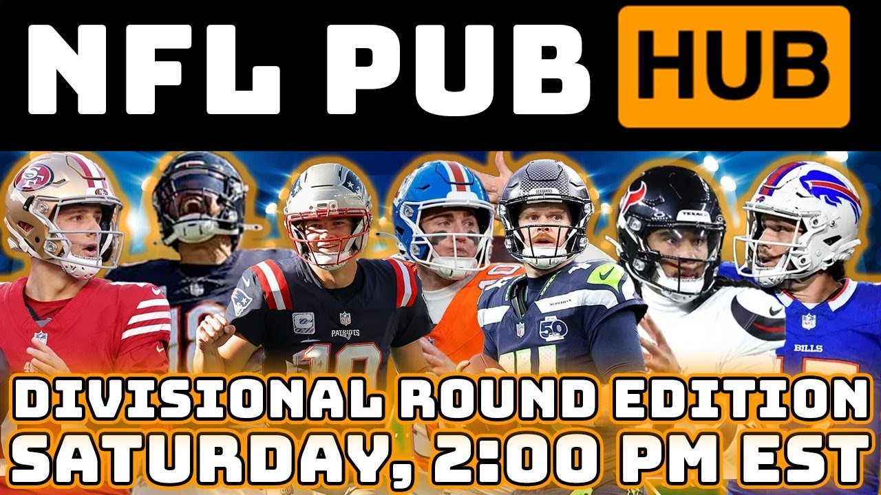 NFL Divisional Round Playoff Picks and Predictions | NFL Pub Hub | Saturday, January 17th