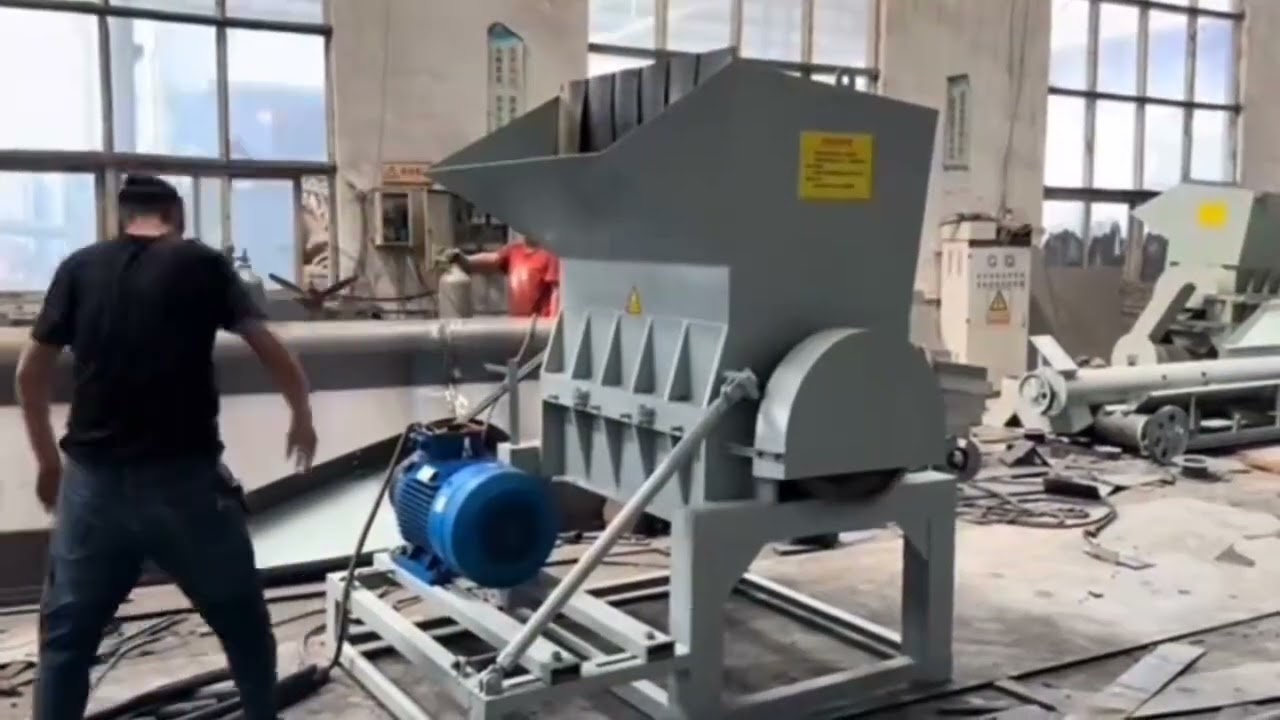 800 Plastic Grinder Test Site 