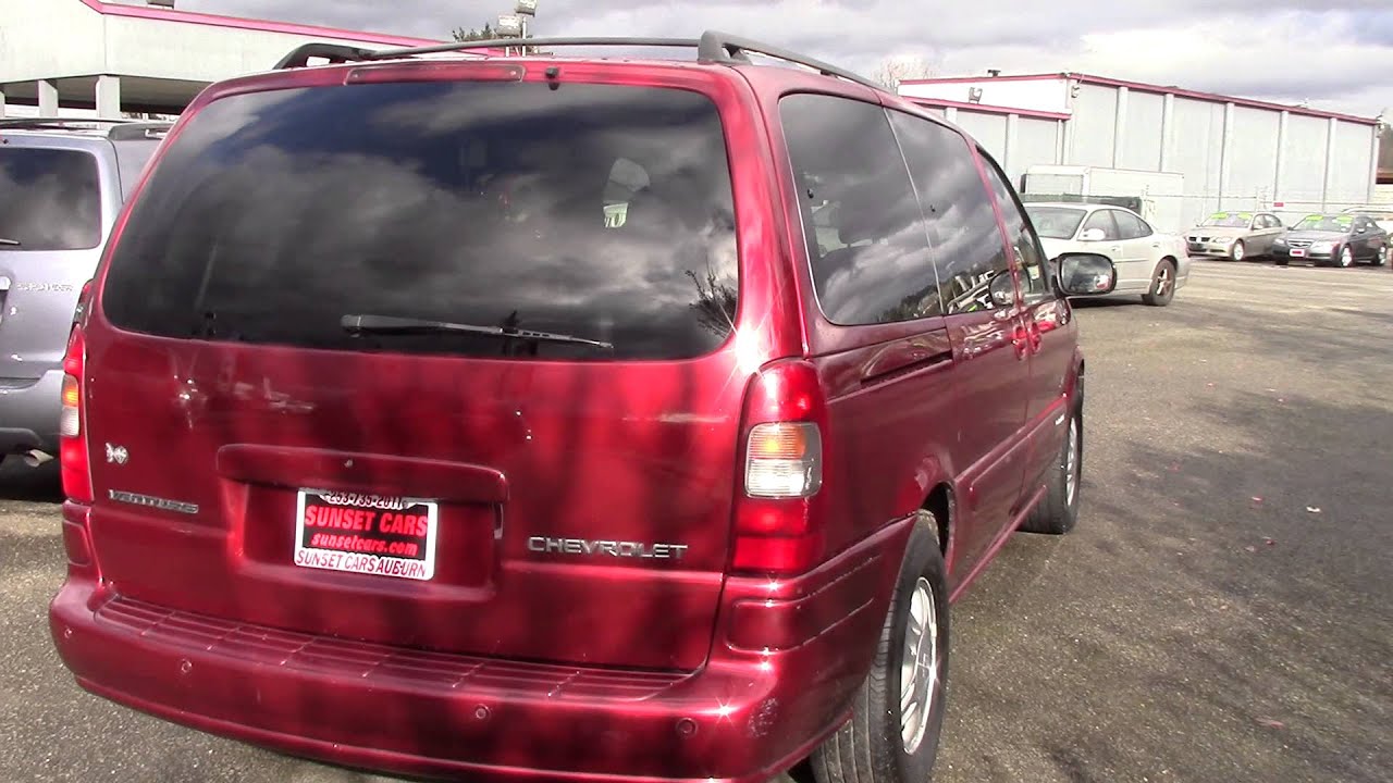 2001 Chevrolet Venture Warner Brothers (Stock 96028) at Sunset Cars of Auburn YouTube