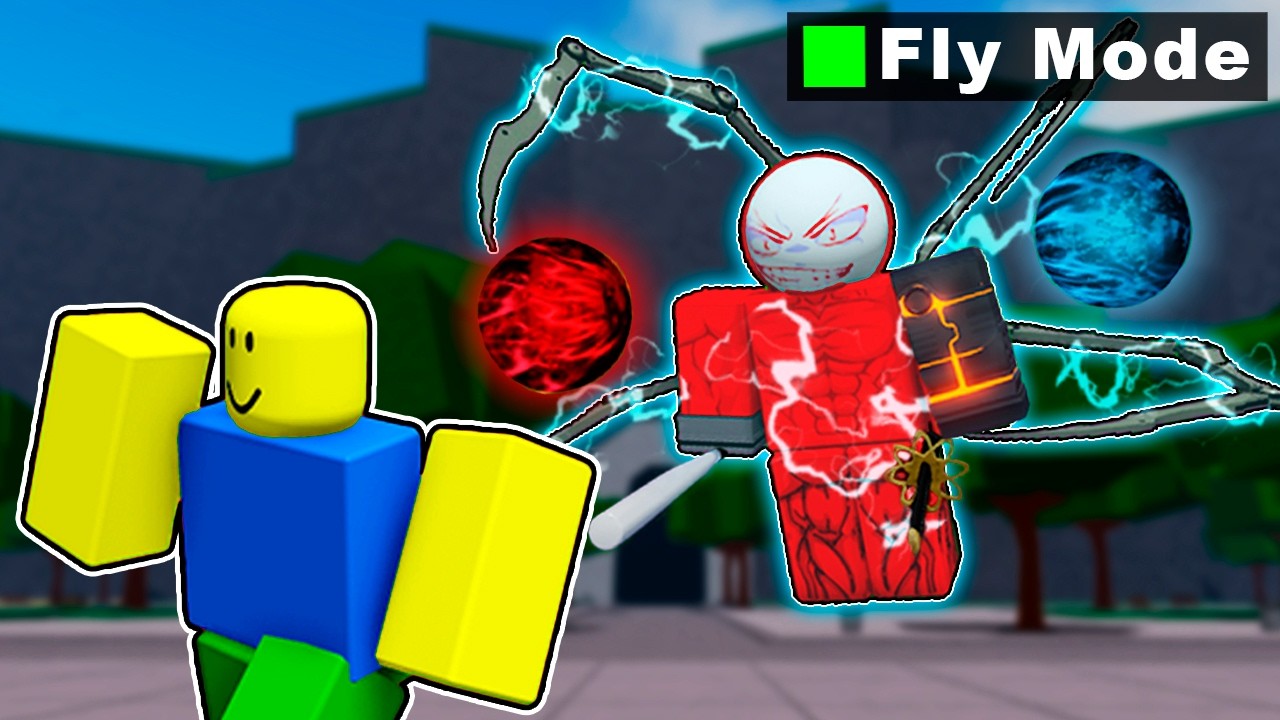 Fly Mode All ATTACK in FLY MODE! In The Strongest Battleground - YouTube