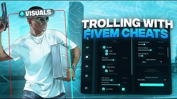 Trolling with Cheats Until im Banned | FIVEM MOD MENU