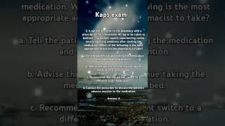 #kaps #kapsexam #pharma