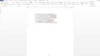 Как создать список с нумерацией в Microsoft Word Как создать список с нумерацией в Microsoft Word