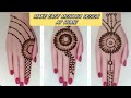 Latest back hand gol tikki mehandi design  simple  easy gol tikki mehandi design  henna design