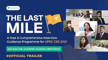 The Last Mile - Official Trailer | UPSC CSE/IAS Mock Interview 2021-22 #shorts