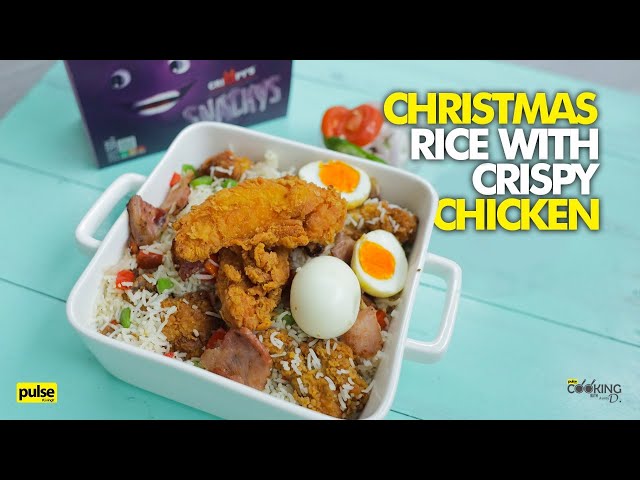 Christmas Rice with Crispy Chicken | Cooking with Aunty D